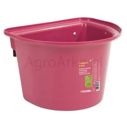 Żłób na paszę z zawiesiem 12 l, różowe KERBL 4018653902745