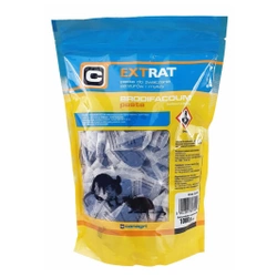 Trutka na myszy i szczury, pasta 1 kg, brodifakum, Extrat.