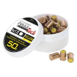 Naboje do aparatu ubojowego 9x17mm, 50szt., żółte, Kerbl