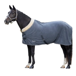 Derka polarowa dla konia RugBe Royal grafitowy Covalliero