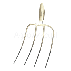 Widły 4-zębne stalowe nieoprawne