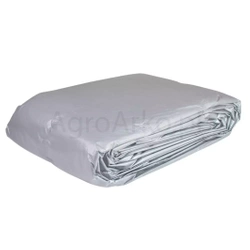 Plandeka 10x15 m, 120 g, srebrna, PE