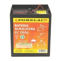 Bateria alkaliczna 6V 130Ah  do pastucha elektrycznego