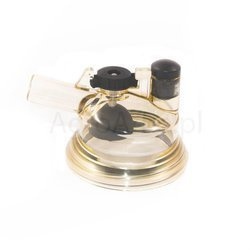 Korpus dolny przeźroczysty (kompletny) - kolektor udojowy 150 ml typu DeLaval