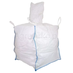 Worek BIG BAG 90x90x90, z lejem wsypowym i wysypowym, biały, 500 kg