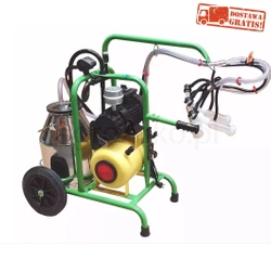 Dojarka dla kóz mobilna kompletna30 L, podwójna, 0.55 kW, zasilanie 230 V , 50 Hz