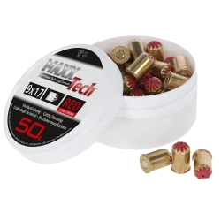 Naboje do aparatu ubojowego 9x17mm, 50szt., czerwone, Kerbl