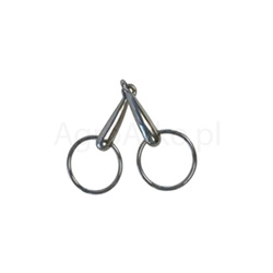 Wędzidło dla konia, puste, 14,5 cm, blister, Covalliero