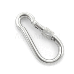 Karabińczyk z zabezpieczeniem 5-12 mm