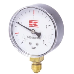 Manometr 63 mm przyłącze dolne 1/4" wóz asenizacyjny