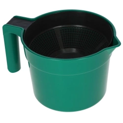 Przedzdajacz kubkowy, zielony, sitko, Kerbl