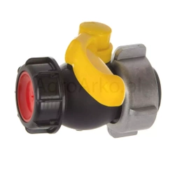 Kran, zawór KULOWY MAUZER DUŻY-czarny-75mm/2"