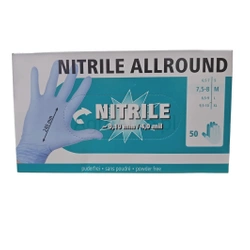 Rękawice nitrylowe Nitrile Allround Rękawice nitrylowe Nitrile Allround, niebieskie, 50 szt., Kerbl