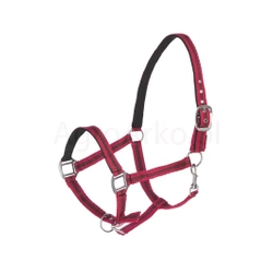 Kantar dla konia Mustang czerwony/czarny Covalliero