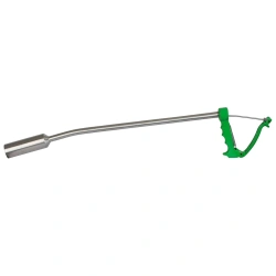 Aplikator do magnesów i bolusów, 70 cm, stal nierdzewna, Kerbl