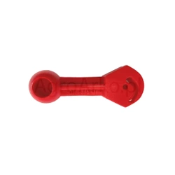 Czerwona dźwignia krótka sekcji rozdzielacza DURO/FERMO TOLVERI (BIARDZKI) RD/RF 3/5-1227