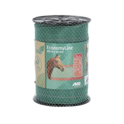 Taśma ogrodzeniowa do pastucha EconomyLine RE 40 mm 200 m zielono-szara AKO