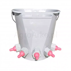 Wiaderko do pojenia jagniąt 5 smoczków