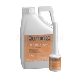 Preparat wspomagający pracę wątroby Hepamix liquid 5 kg RUMINTA