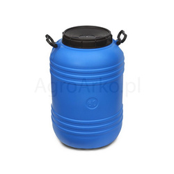 Beczka spożywcza, plastikowa, niebieska z uszami 60 litrów PRODUKT POLSKI