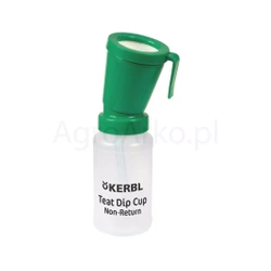 Kubek do dippingu bezzwrotny zielony 300 ml Kerbl