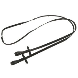 Wodze gumowane AntiSlip, 15 mm, rozm. Full, czarno/brązowy, Covalliero