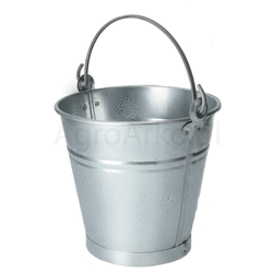 Wiadro metalowe ocynkowane 12 litrów