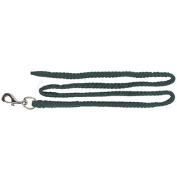 Uwiąz powróz, lina dla konia Supreme, zwykły karabińczyk, zielony, 200 cm, Covalliero