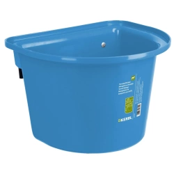 Żłób na paszę z zawiesiem 12 l, niebieskie KERBL 4018653403419