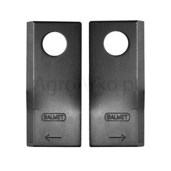 Nożyk rotacyjny BRZW 98/49/3 L, P 98x49x3 - opakowanie 12 szt