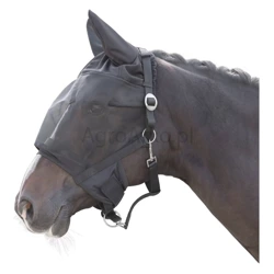 Kantar dla konia z maską przeciwowadową, czarny, Covalliero